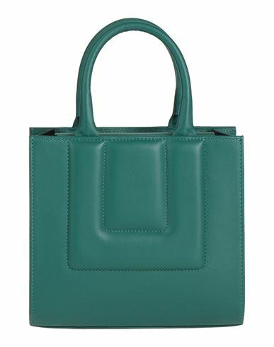 Destree Woman Handbag Green Leather Cover