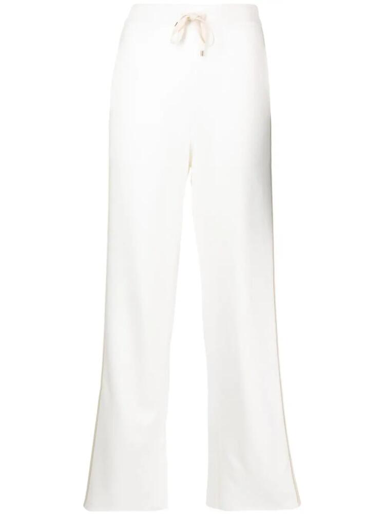 Lorena Antoniazzi straight-leg drawstring track pants - White Cover