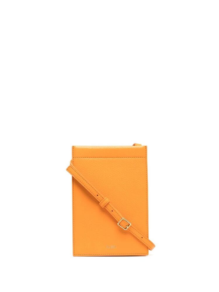 Yu Mei logo-embossed mini bag - Orange Cover