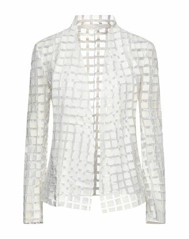 Salvatore Santoro Woman Blazer Ivory Ovine leather Cover