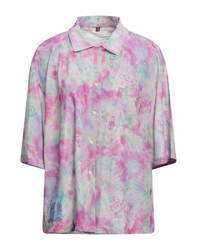 Mcq Alexander Mcqueen Woman Shirt Fuchsia Polyester, Elastane Cover