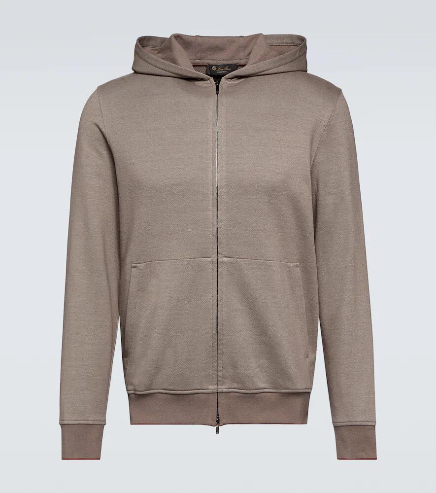 Loro Piana Cairns cotton and linen hoodie Cover