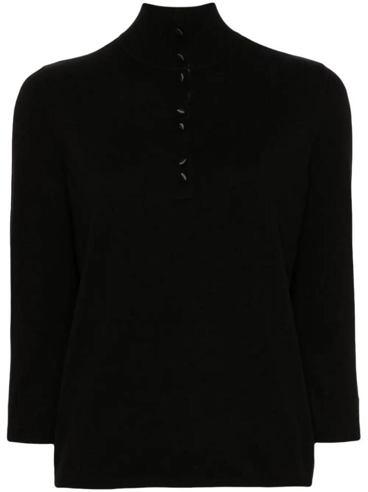 Blugirl fine-knit sweater - Black Cover