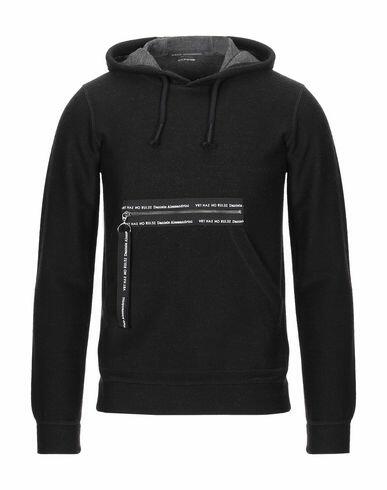 Daniele Alessandrini Man Sweatshirt Black Acrylic, Polyester, Elastane Cover