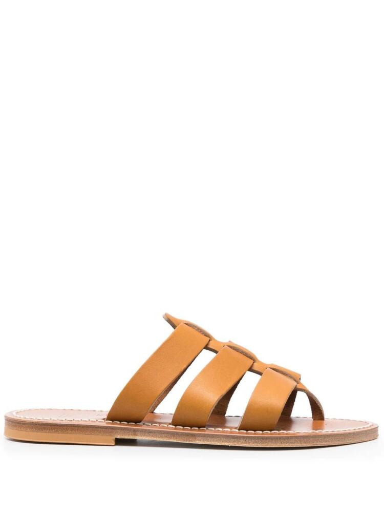 K. Jacques Dolan flat sandals - Brown Cover