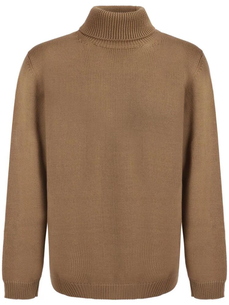 Roberto Collina Dolcevita jumper - Brown Cover