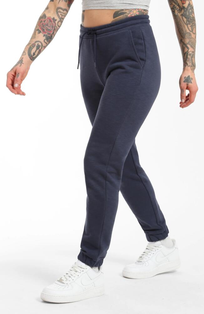 Brooklyn Industries BKLYN Fleece Joggers in Mood Indigo Cover