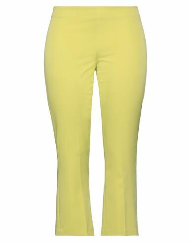 Kate By Laltramoda Woman Pants Acid green Polyester, Elastane Cover