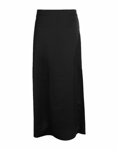 Max & co. Ginger Woman Maxi skirt Black Polyester Cover