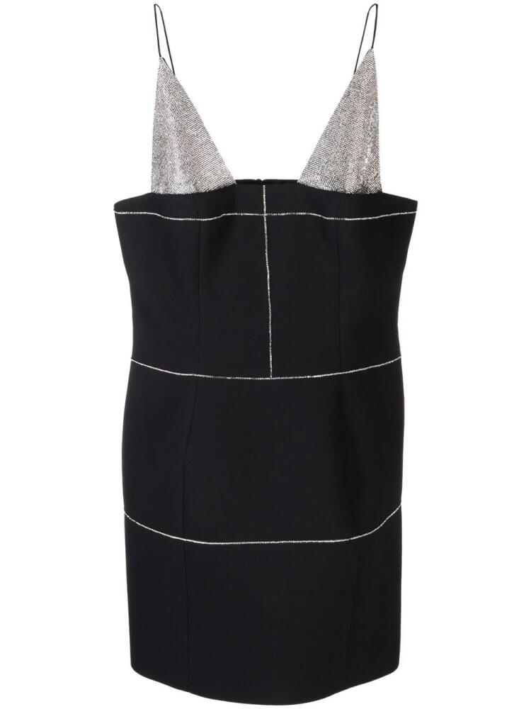 Nuè spaghetti-straps mini dress - Black Cover