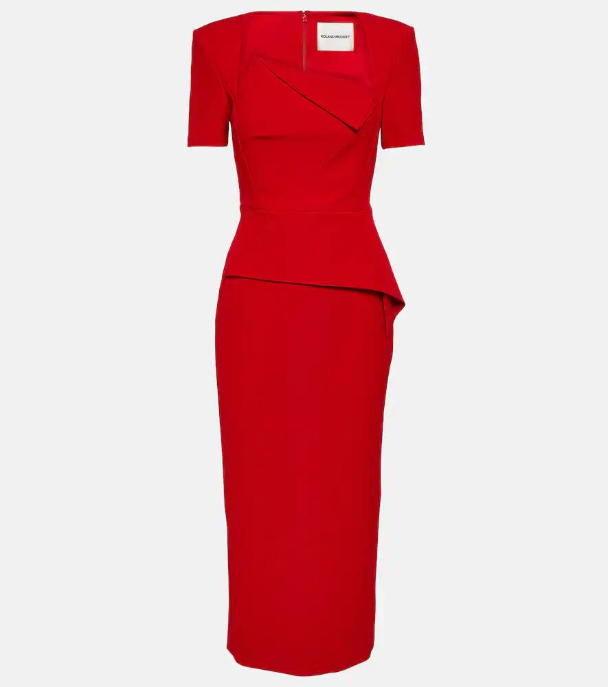 Roland Mouret Asymmetric crêpe gown Cover