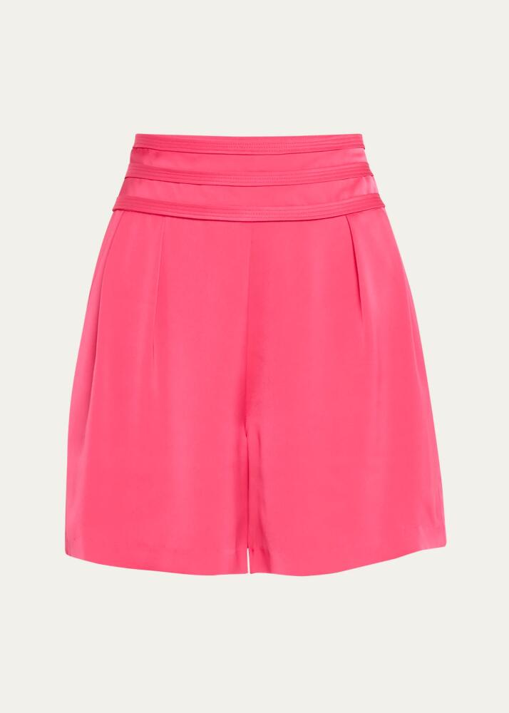 Ramy Brook Joss Satin Shorts Cover