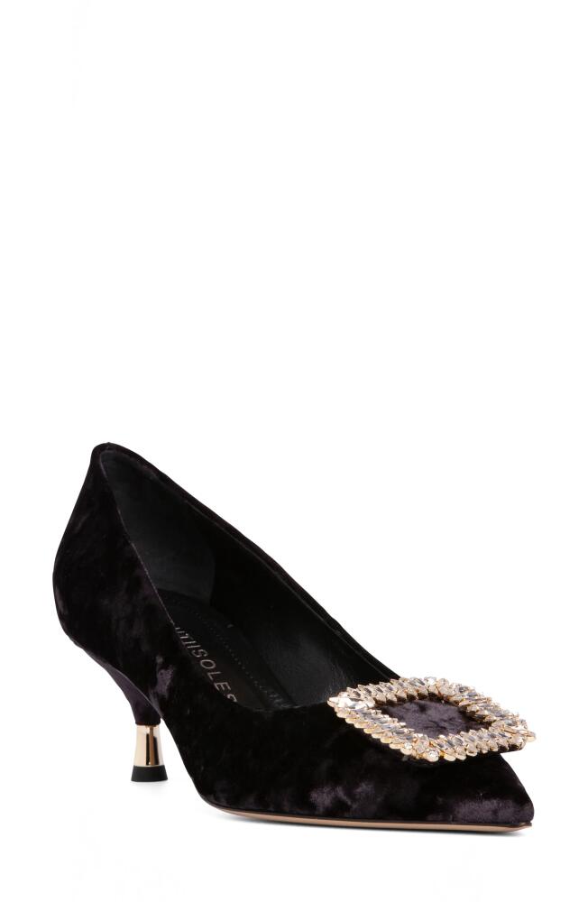 BEAUTIISOLES Gail Pointed Toe Pump in Black Cover