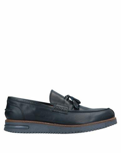 Bruno Verri Man Loafers Midnight blue Soft Leather Cover