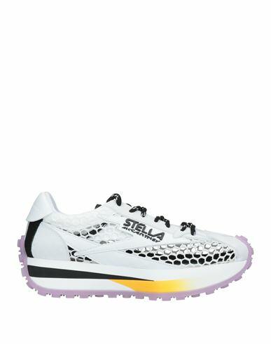 Stella Mccartney Woman Sneakers White Textile fibers Cover