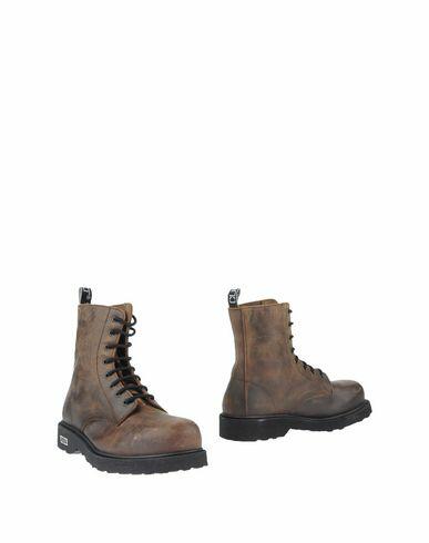 Cult Man Ankle boots Dark brown Soft Leather Cover