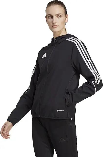 adidas Tiro 23 League Windbreaker (Black) Women's Clothing Cover