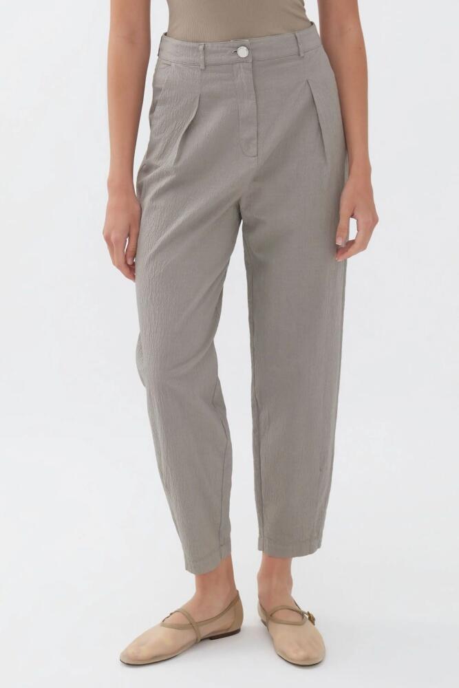 Nocturne High Waisted Pants in Grey Cover