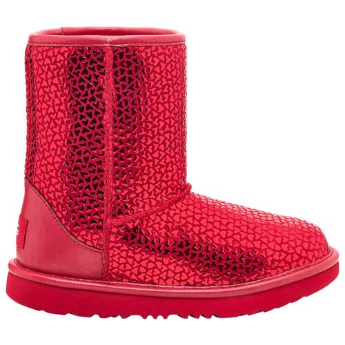 UGG Classic II Gel Hearts - Girls' Preschool Shoes Red/Red Cover