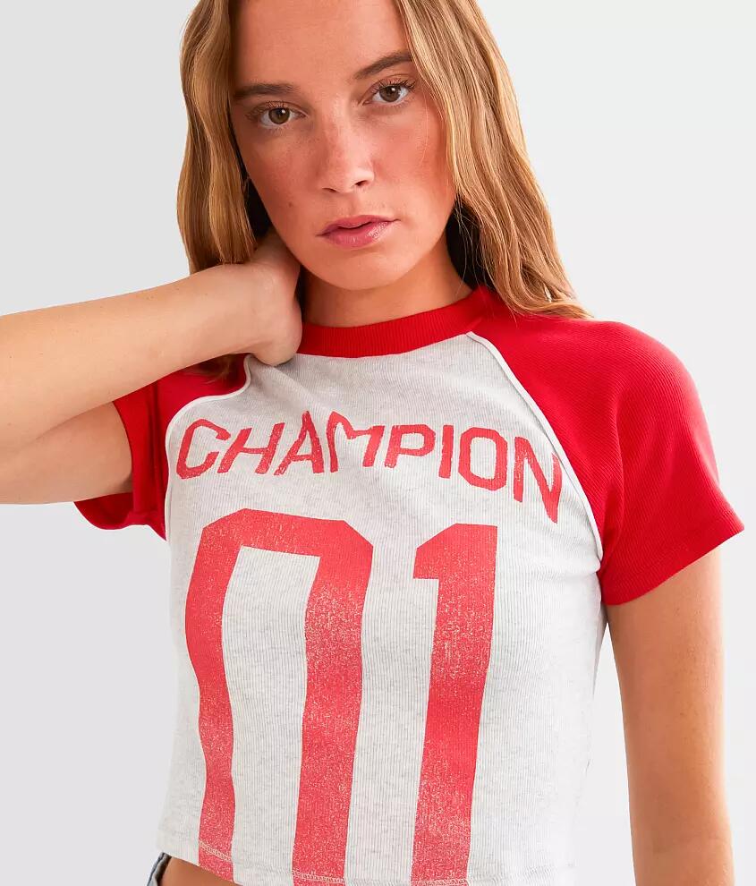 Champion Rib Rally Ringer T-Shirt Cover