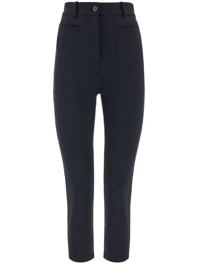 Ferragamo high-waisted skinny-fit leggings - Black Cover