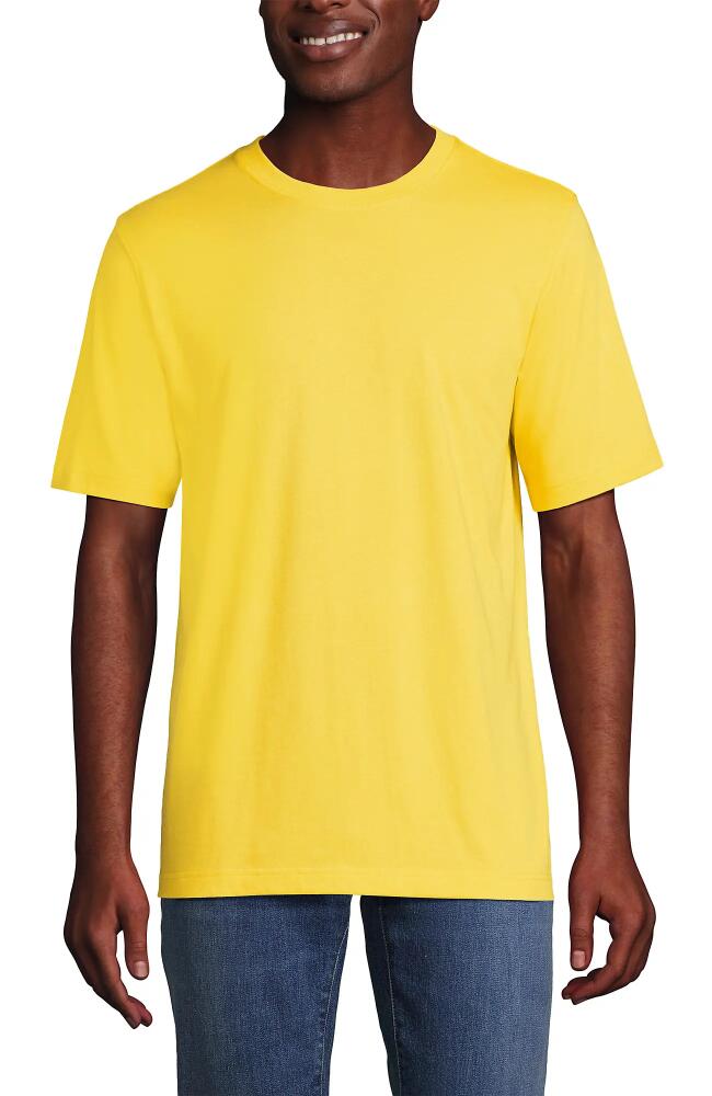 Lands' End Super-T Short Sleeve T-Shirt in Primrose Yellow Cover