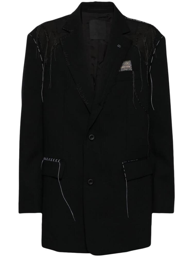 JNBY whipstitched blazer - Black Cover