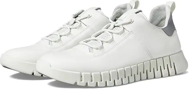 ECCO Gruuv Sneaker (White/White) Men's Shoes Cover