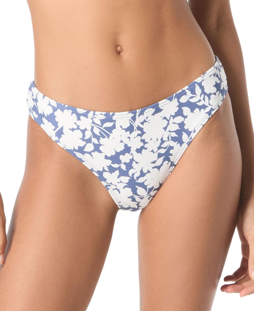 Michael Michael Kors Women's Printed Full Coverage Bikini Bottoms - Chambry Cover