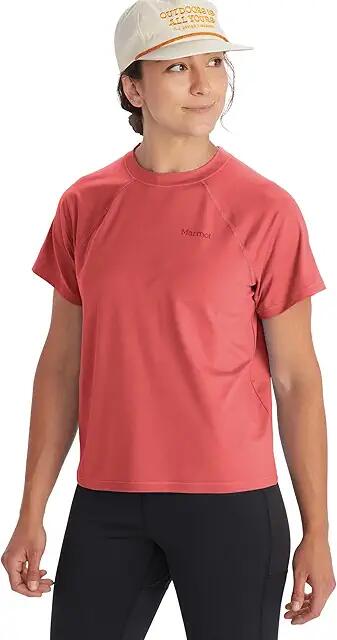 Marmot Windridge Short Sleeve Shirt (Grapefruit) Women's Clothing Cover