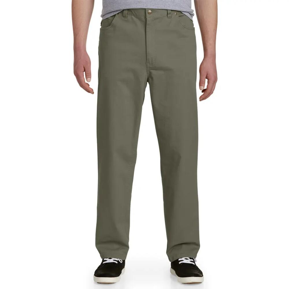 Harbor Bay by DXL Continuous Comfort Pants in Fall Olive Cover