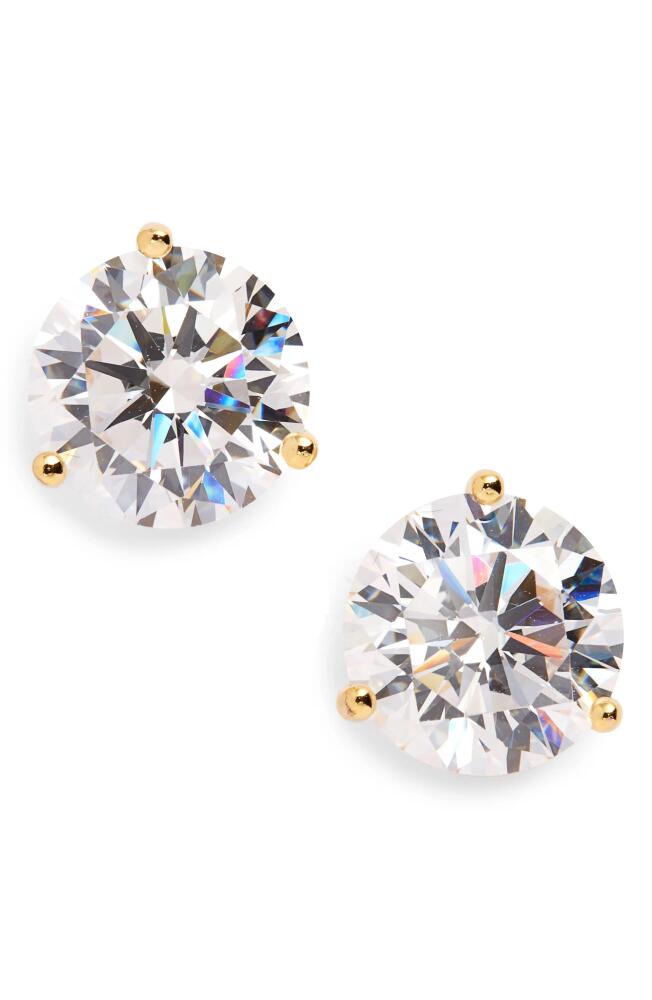 Nordstrom Cubic Zirconia Stud Earrings - 8.0ct. in Gold Cover