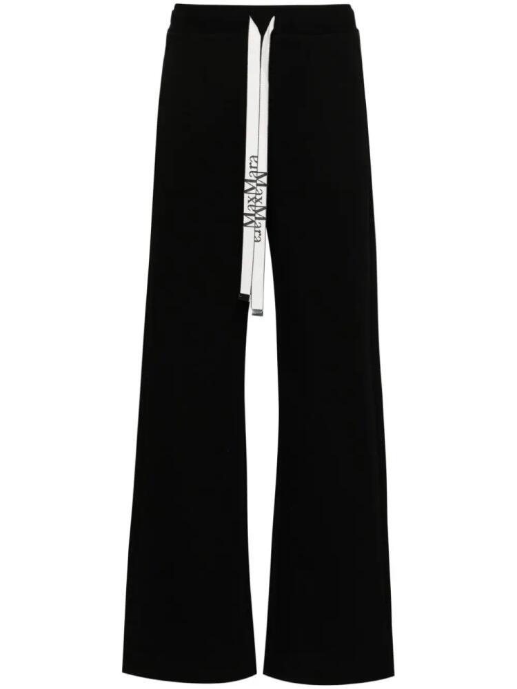 'S Max Mara Badia straight-leg track trousers - Black Cover