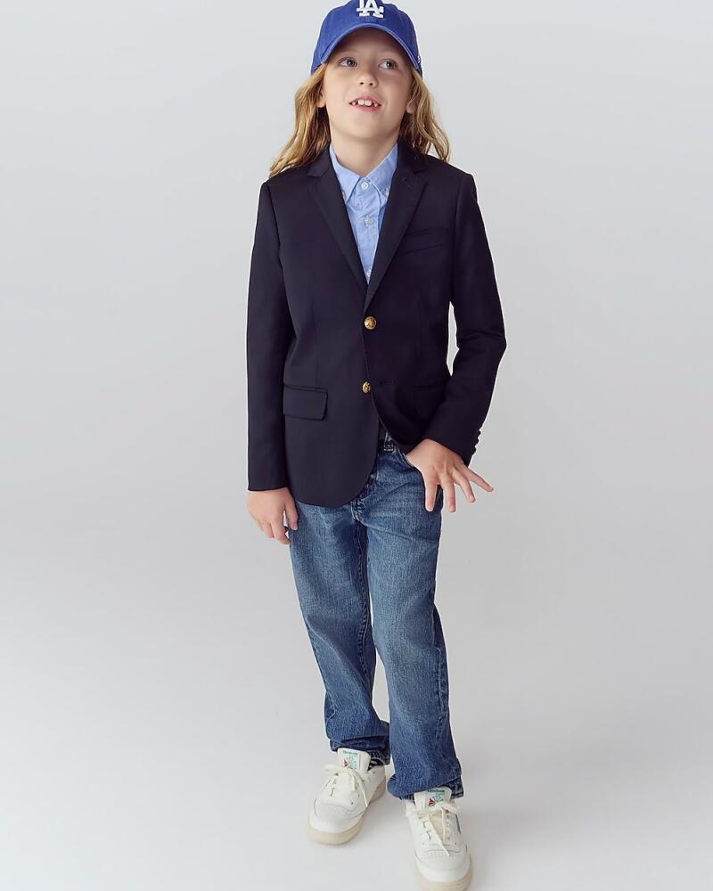 J.Crew Boys' Ludlow two-button blazer in navy wool blend Cover