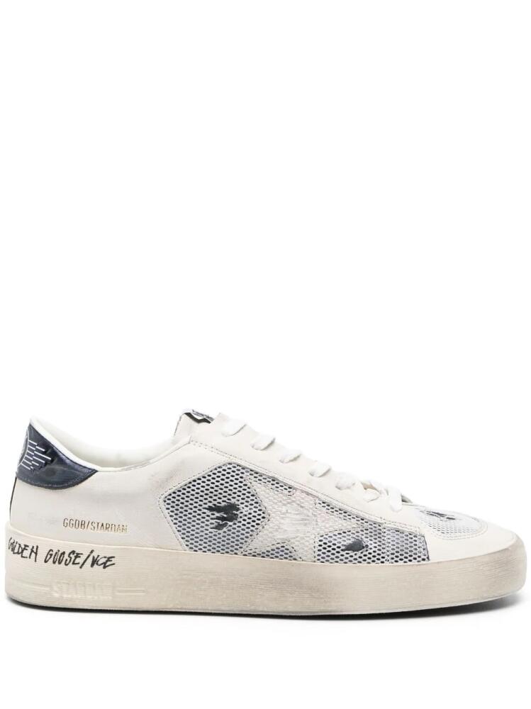 Golden Goose Stardan leather low-top sneakers - White Cover