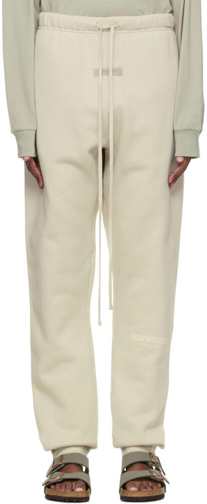 Fear of God ESSENTIALS Beige Fleece Lounge Pants Cover