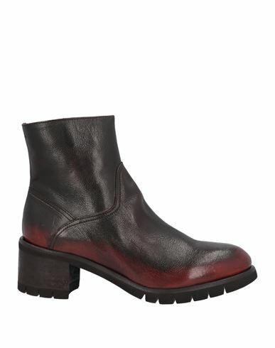 Calpierre Woman Ankle boots Burgundy Soft Leather Cover