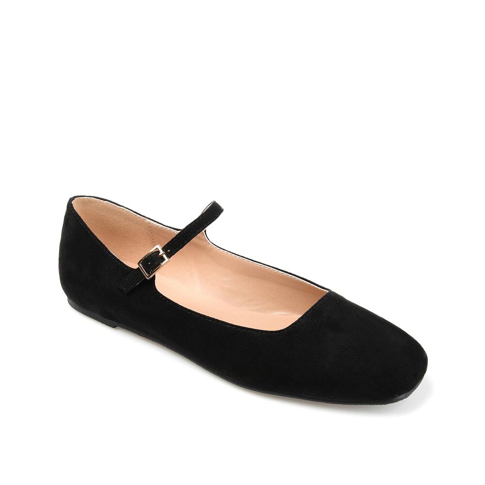 Journee Collection Carrie Mary Jane Flat | Women's | Black Cover