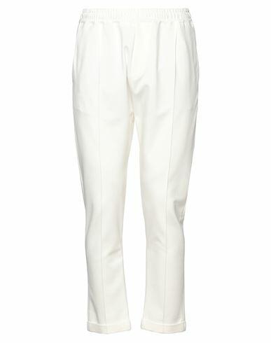 Golden Craft 1957 Man Pants White Viscose, Polyamide, Lycra Cover