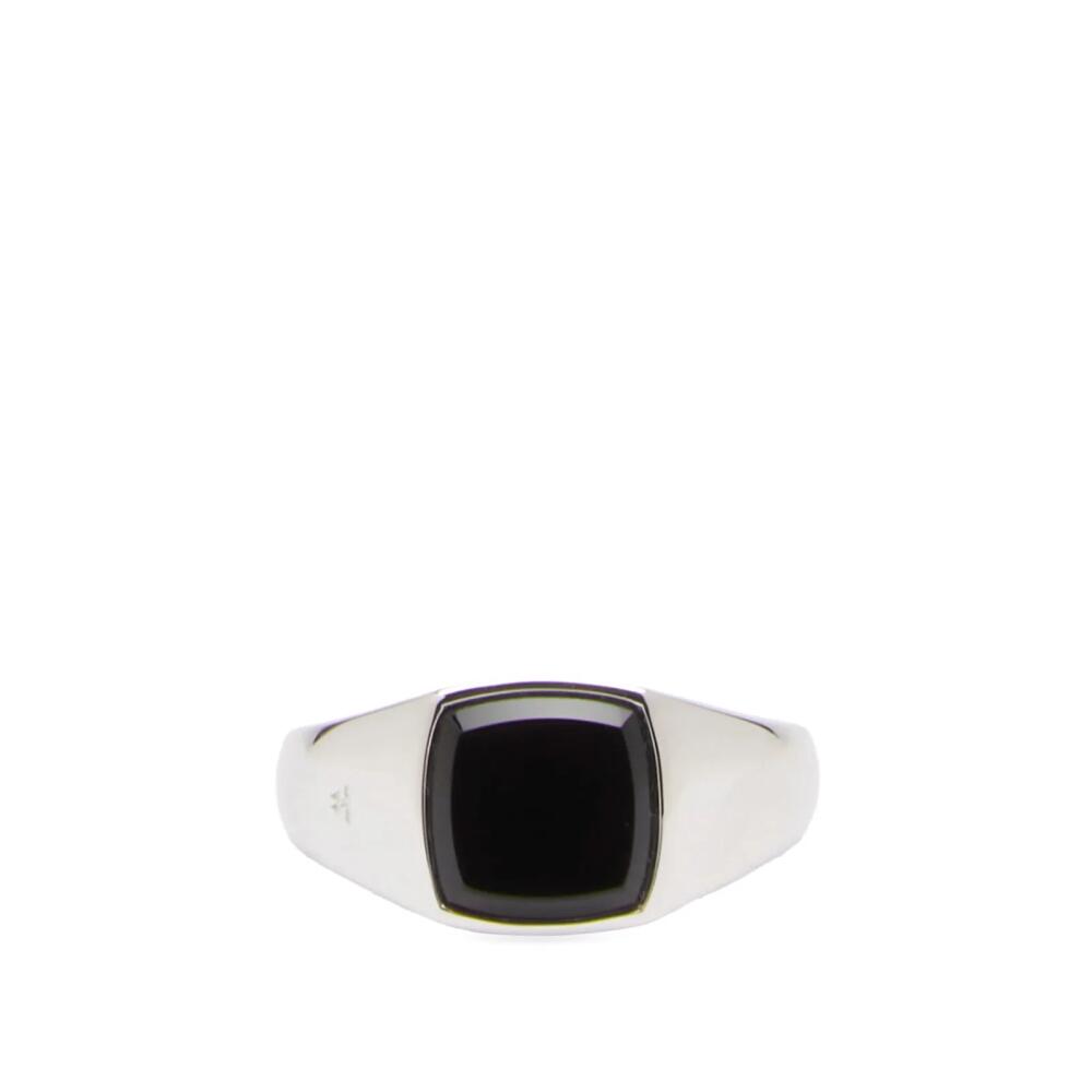 Tom Wood Men's Kay Ring in Polished Onyx Cover