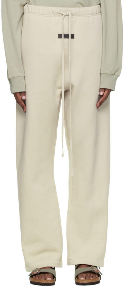 Fear of God ESSENTIALS Beige Relaxed Lounge Pants Cover