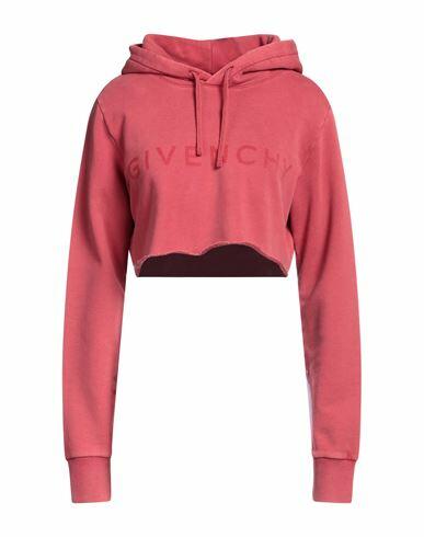 Givenchy Woman Sweatshirt Coral Cotton Cover