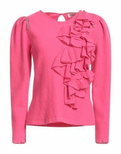 Aviù Woman Sweater Fuchsia Virgin Wool Cover