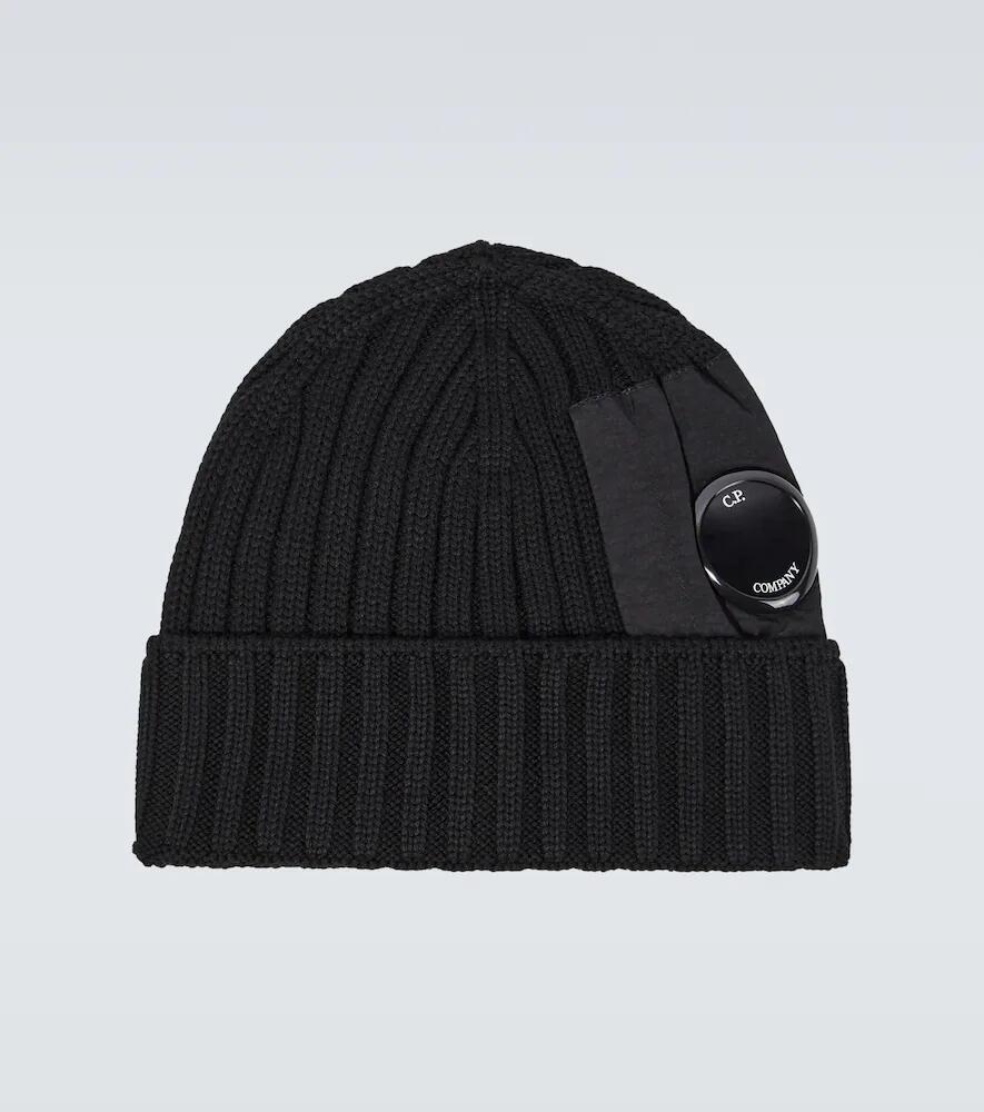 C. P. Company Ribbed-knit wool beanie Cover