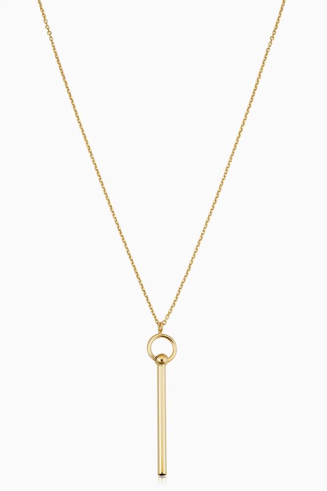 Oradina 14K Gold Villa Pendant Necklace in Yellow Gold Cover