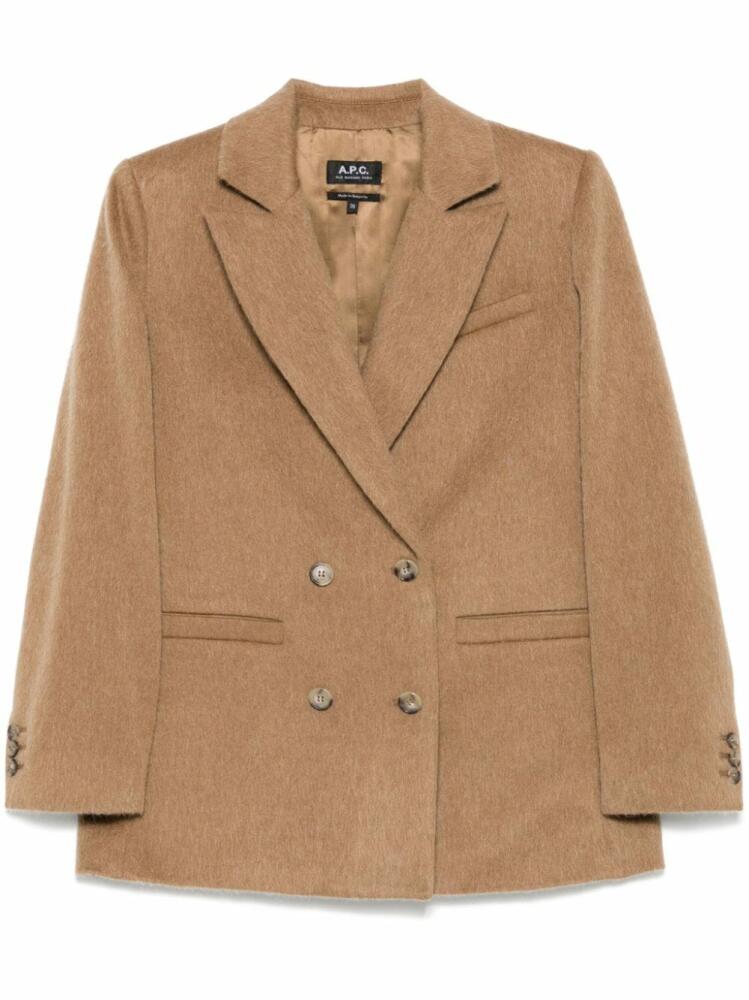 A.P.C. Lucia blazer - Brown Cover