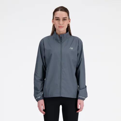 New Balance Women's Sport Essentials Reflective Jacket - Grey Cover