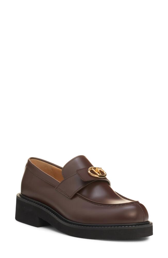 Valentino Garavani VLOGO Locker Loafer in Fondant Cover