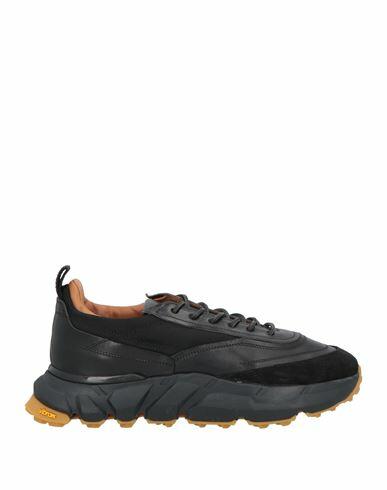 Buttero Man Sneakers Black Leather Cover