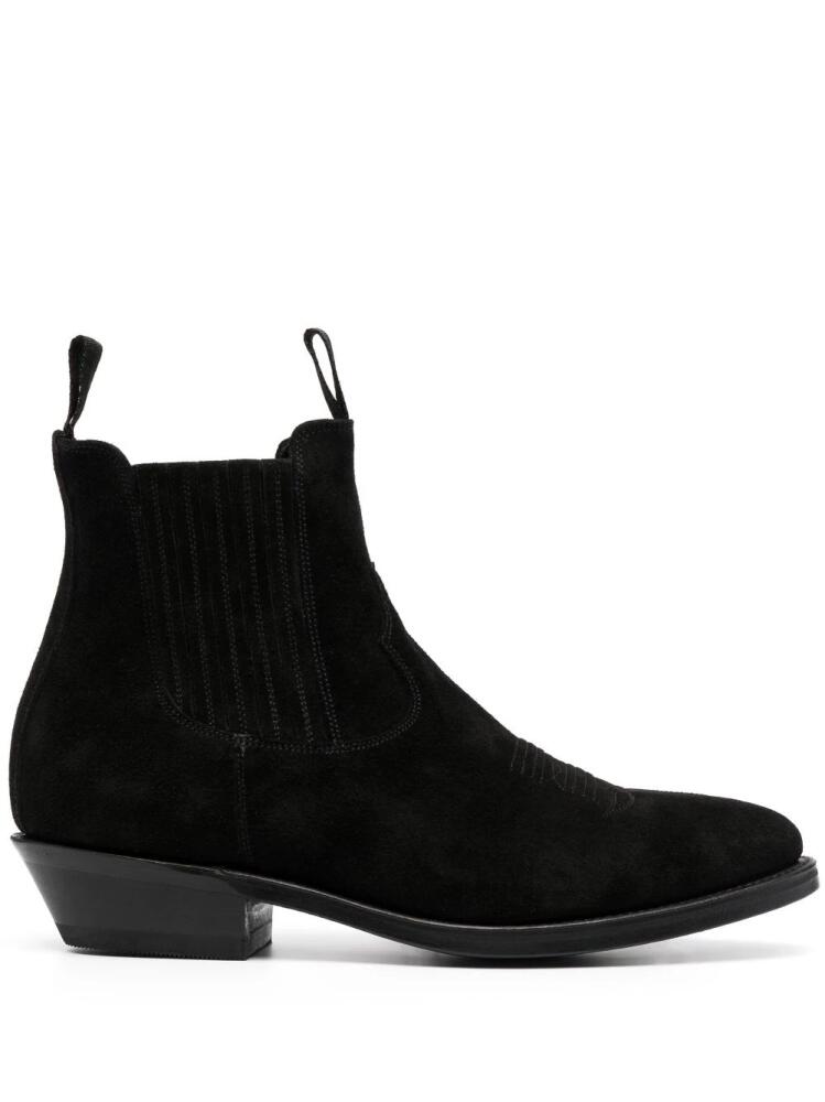 Paul Warmer ankle suede boots - Black Cover